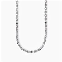 Collana Mabina Uomo Contemporaneo in Argento Zircone 553569 - 553569